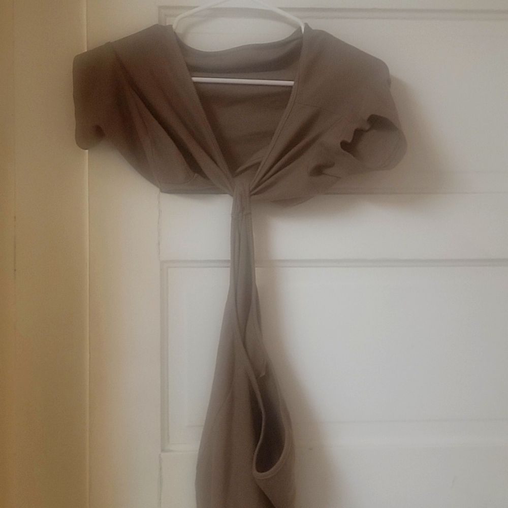 Taupe dress